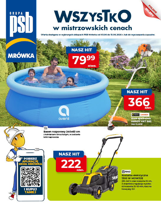 gazetka promocyjna psb mrowka